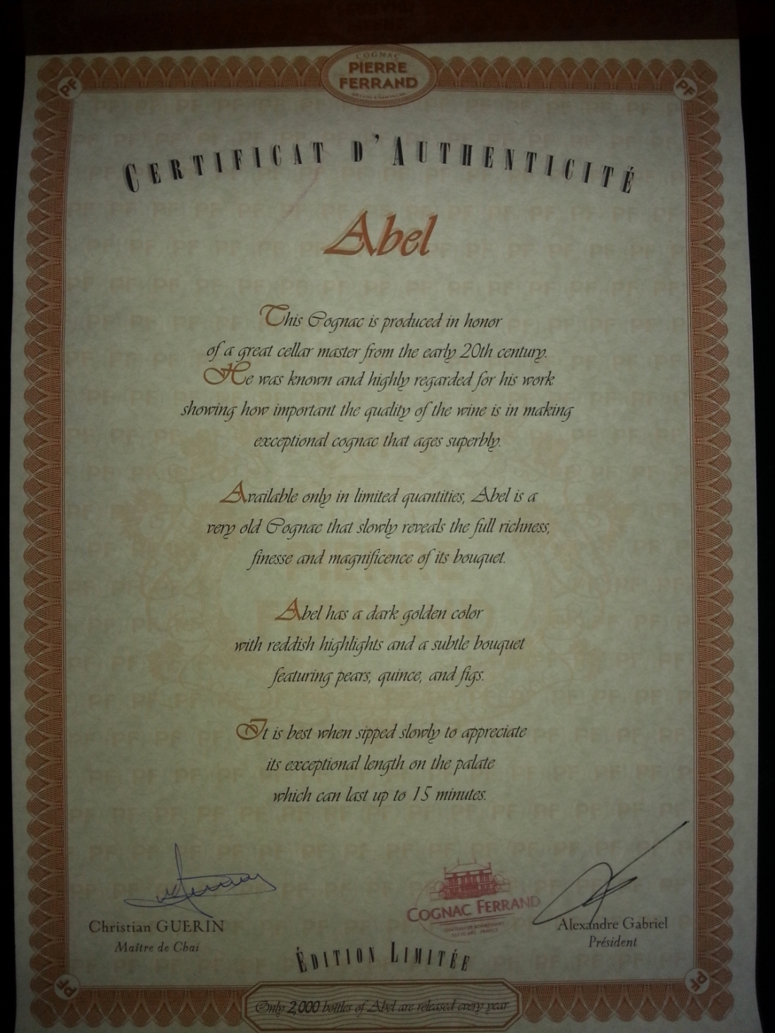 Certificaat:
