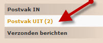 Deze 2 berichten zijn dus nog niet gelezen, maar wel verstuurd!