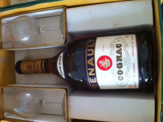 voorzijde fles Renault Cognac